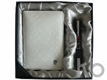 Набор: ручка шариковая, обложка для паспорта