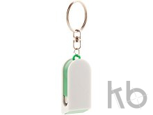 Брелок-подставка для мобильного с очистителем для экрана