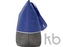 Сумка-холодильник «Reviver» с длинными ручками из нетканого переработанного материала RPET