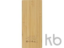 Внешний аккумулятор из бамбука «Bamboo», 5000 mAh