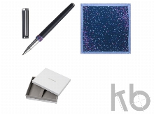 Подарочный набор Blossom: шелковый платок, ручка-роллер