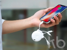 Портативное зарядное устройство «Octopus Booster», 1000 mAh