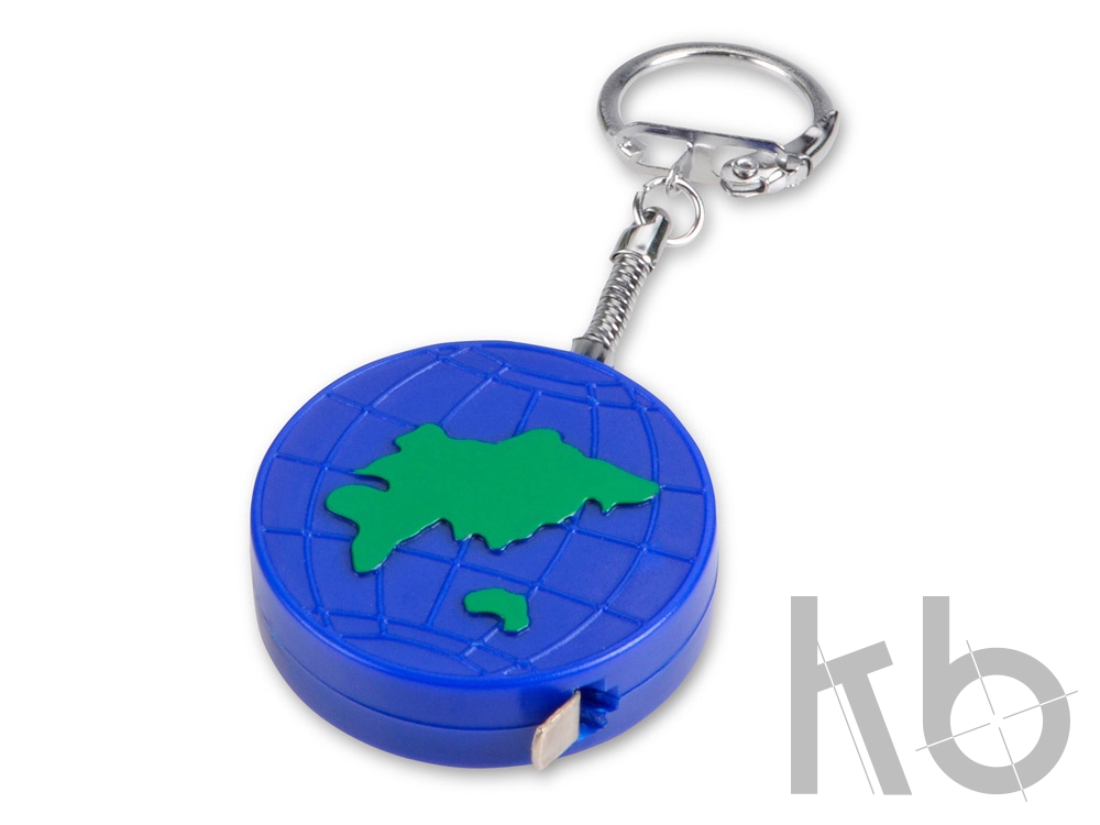 Брелок-рулетка «Глобус», 1м