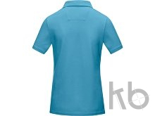 Рубашка поло «Graphite» из натуральных материалов, женская