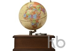 Настольный прибор «Магеллан»: глобус, лупа, атлас мира