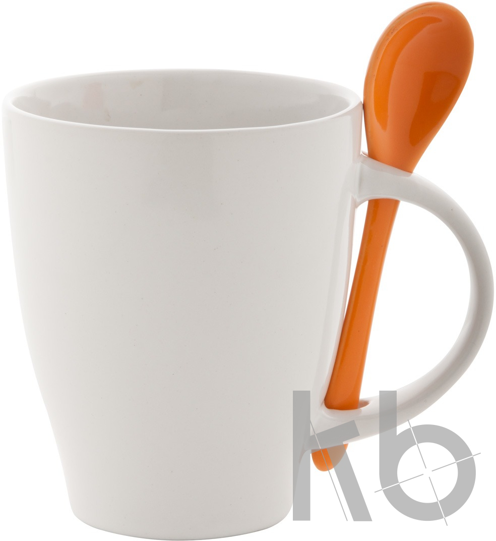 Кружка с ложкой