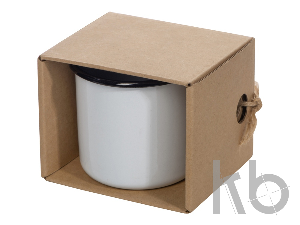 Кружка эмалированная в коробке «Retro»