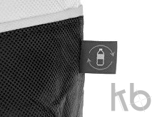 Сумка-холодильник «Reviver» с длинными ручками из нетканого переработанного материала RPET