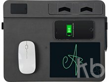 Многофункциональный коврик для мыши «Multi Pad» с беспроводной зарядкой и LCD экраном, 10 Вт
