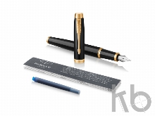 Ручка перьевая Parker «IM Core Black GT»