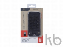 Внешний аккумулятор VA2208 на присосках с кабелем micro USB, 8000 mAh