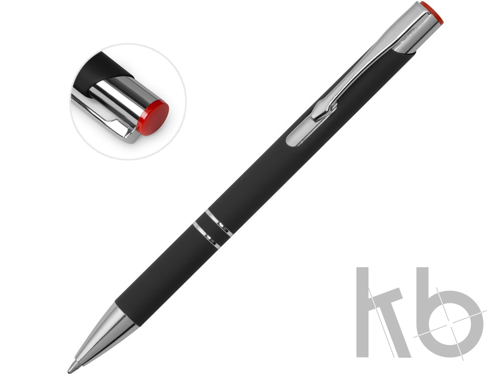 Ручка металлическая шариковая «Legend Mirror Gum» soft-touch