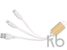 keyring USB charger cable