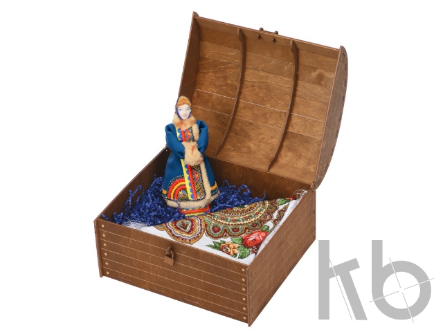 Подарочный набор «Ксения»: кукла, платок
