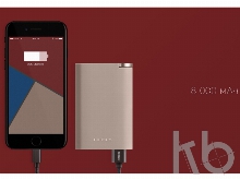 Внешний аккумулятор «NEO Alfa Gray», 8000mAh