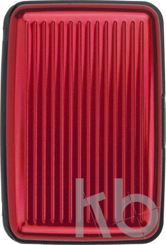 Aluminium credit/business card case