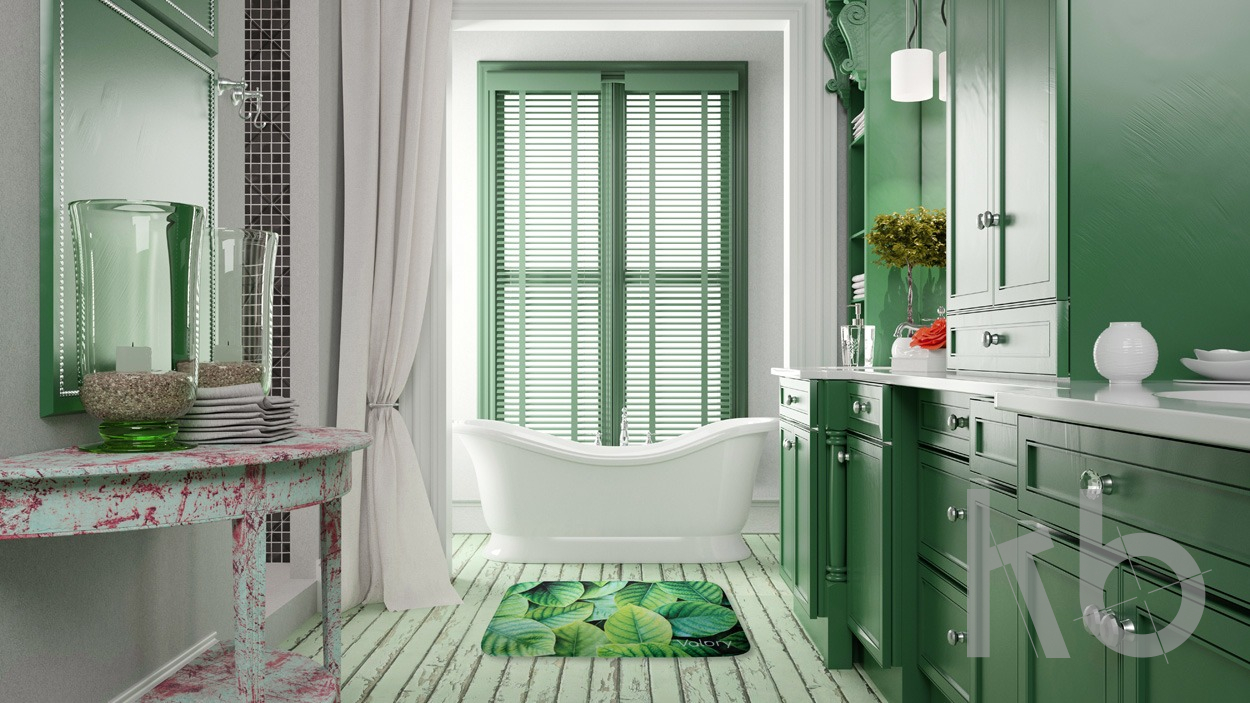 sublimation bath mat