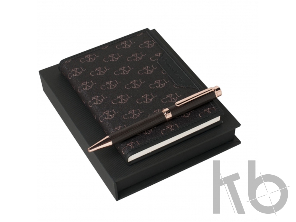 Подарочный набор: блокнот A6, ручка шариковая