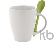 Кружка с ложкой