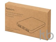 Внешний аккумулятор из rPET «Reborn», 5000 mAh