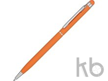 Ручка-стилус металлическая шариковая «Jucy Soft» soft-touch