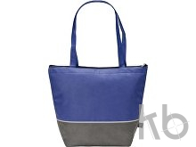 Сумка-холодильник «Reviver» с длинными ручками из нетканого переработанного материала RPET