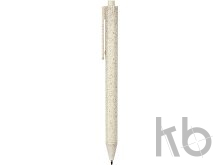 Блокнот «Toledo S» с шариковой ручкой из пшеницы и пластика