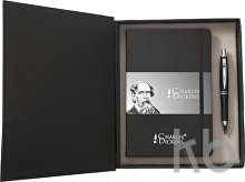 Aluminium Charles Dickens® writing set