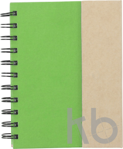 Coardboard notebook
