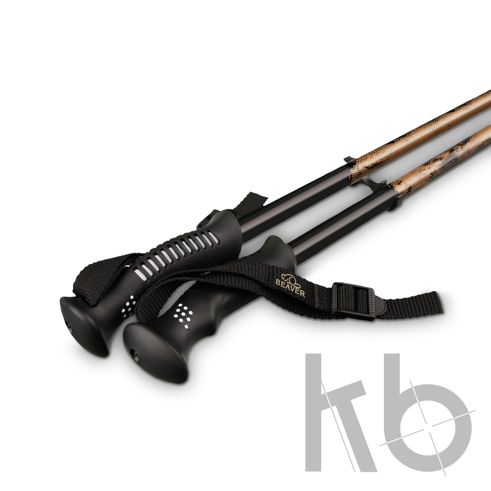 TREKER. Телескопические металлические палки для треккинга