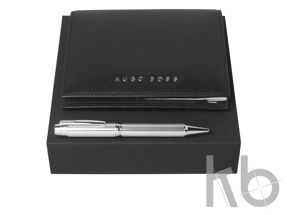 Подарочный набор: блокнот А6, ручка шариковая