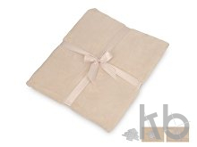 Плед флисовый «Natty» из переработанного пластика с новогодней биркой