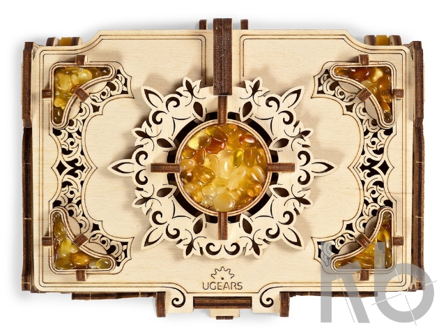 3D-ПАЗЛ UGEARS «Янтарная шкатулка»