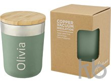 Кружка с вакуумной изоляцией и бамбуковой крышкой «Lagan»