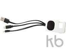 Кабель-брелок micro USB, USB-C и Lightning