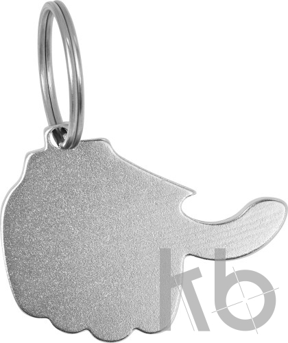 Aluminium 2-in-1 key holder