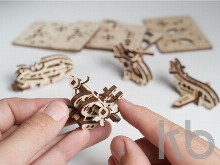 3D-ПАЗЛ UGEARS «Фиджет Самолёты»
