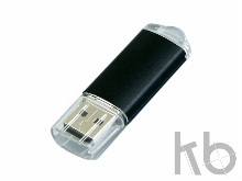 USB 2.0- флешка на 64 Гб с прозрачным колпачком