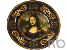 Подарочный набор «Мона Лиза»: блюдо для сладостей, две кружки