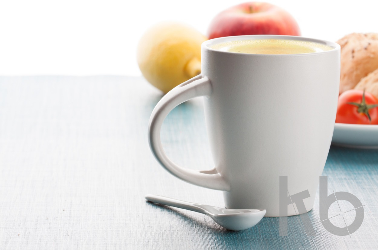 Кружка с ложкой