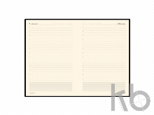 Ежедневник А5 полудатированный «Porto»