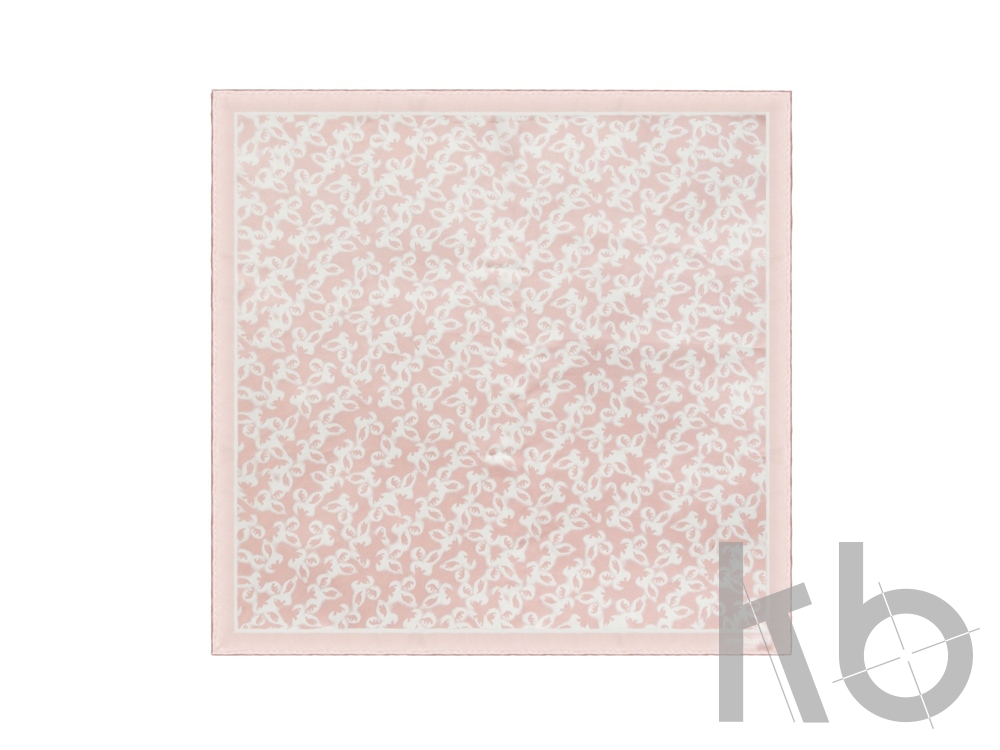 Шелковый платок Hirondelle Light Pink