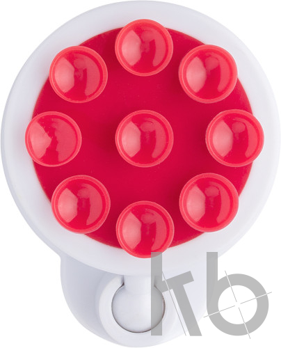 Plastic mobile phone holder with suction cups