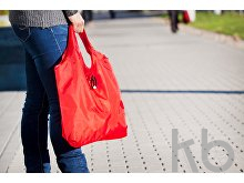 Складная сумка для покупок с  карабином