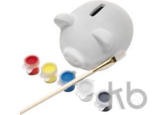 Plaster piggy bank