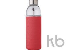 Glass bottle (500 ml) with neoprene sleeve