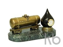 Настольные часы «Черное золото»