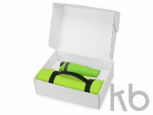 Подарочный набор Cozy с пледом и термокружкой