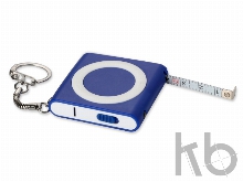 Брелок-рулетка с фонариком «Книга», 1м