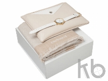 Подарочный набор Bird : шарф, часы наручные, сумочка